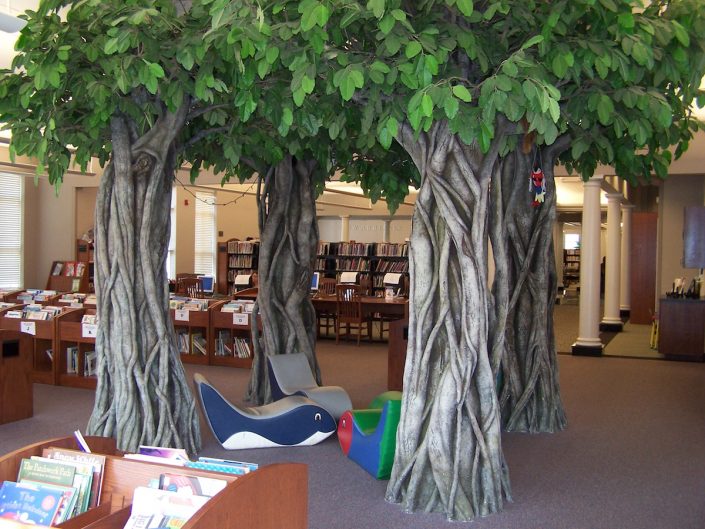 Trees-Tree-Nature-Maker-Naturemaker-Art-Artificial-Fake-Custom-design-unique-best-public-banyan-library-alabama